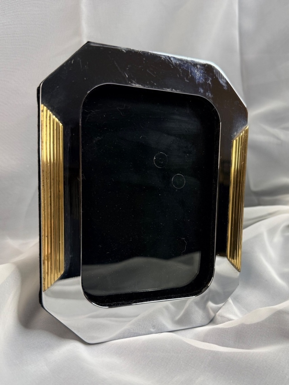 Art Deco Style Black & Gold Picture Frame 4x6 Tabletop Photo Frame Geometric